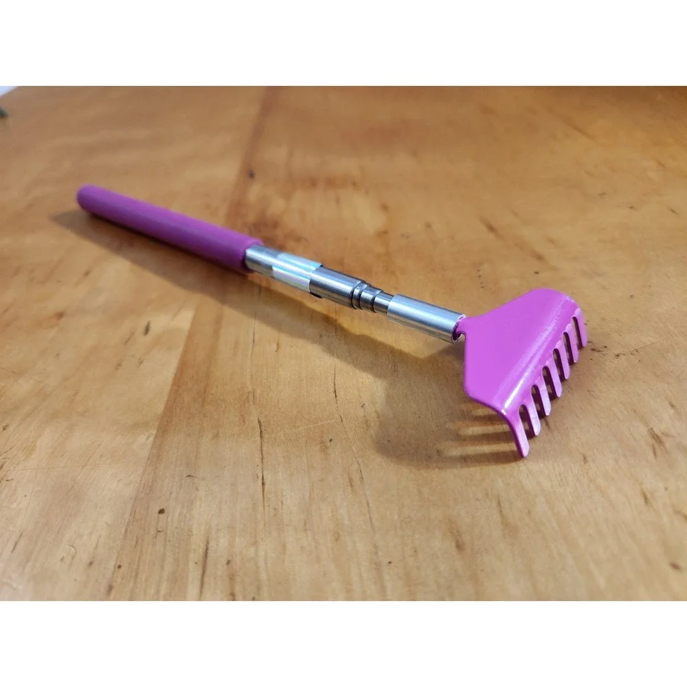 3 Pack Extendable Back Scratcher,‎ Stainless Steel Portable Telescoping Back